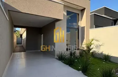 Casa com 3 quartos à venda na l 14, 1, papillon park, aparecida de goiânia por r$ 450.000