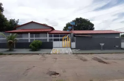 Casa com 2 dormitórios + 3 barracões à venda, 300 m² por r$ 450.000 - cidade livre - aparecida de goiânia/go
