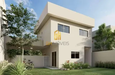 Casa em condomínio fechado com 3 quartos à venda na rua 3, 22222, chácaras são pedro, aparecida de goiânia por r$ 450.000