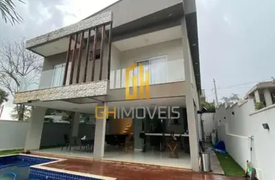 Casa em condomínio fechado com 3 quartos à venda na chácara, 9, vila galvão, senador canedo por r$ 1.900.000