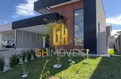 Casa em condomínio fechado com 3 quartos à venda na jv 12, 1, jardim veneza, senador canedo por r$ 1.300.000