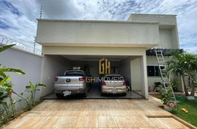 Casa com 3 dormitórios à venda, 152 m² por r$ 900.000,00 - residencial campos elíseos - rio verde/go