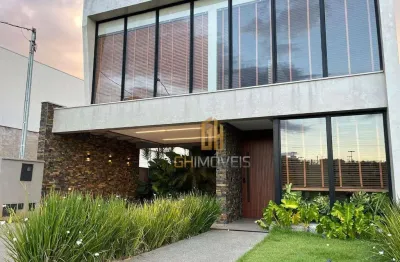 Sobrado à venda, 230 m² por r$ 2.100.000,00 - jardins capri - senador canedo/go