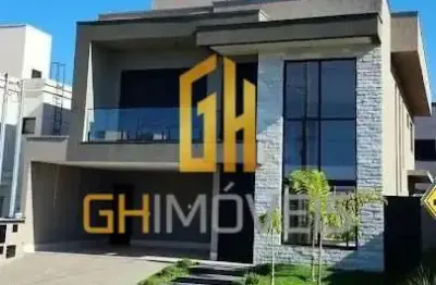 Casa em condomínio fechado com 4 quartos à venda na Avenida Arvoredo, 1, Jardins Bolonha, Senador Canedo por R$ 1.895.000