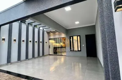 Casa com 3 dormitórios à venda, 125 m² por r$ 680.000,00 - loteamento gameleira - rio verde/go