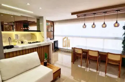 Apartamento à venda, 72 m² por r$ 725.000,00 - parque amazônia - goiânia/go
