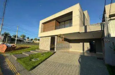 Sobrado à venda, 232 m² por r$ 1.790.000,00 - jardins capri - senador canedo/go