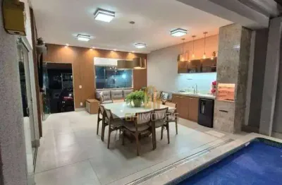 Belíssimo sobrado com 3 quartos no residencial san marino
