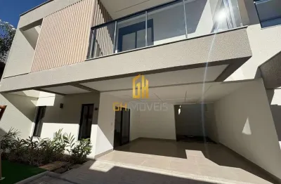 Casa em condomínio fechado com 3 quartos à venda na rua de saquarema, 5, jardim atlântico, goiânia por r$ 936.500