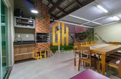 Casa em condomínio fechado com 3 quartos à venda na cv 24, 1, residencial center ville, goiânia por r$ 595.000