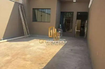 Casa com 3 dormitórios à venda, 69 m² por r$ 330.000 - residencial nilson veloso - rio verde/go