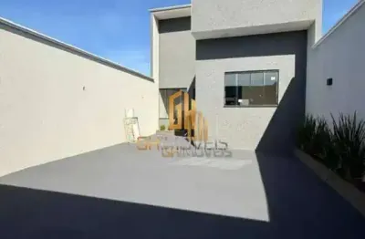 Casa com 3 dormitórios à venda, 78 m² por r$ 399.000,00 - recanto dos ipês - rio verde/go