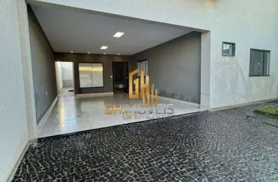 Casa com 3 dormitórios à venda, 171 m² por r$ 710.000 - residencial maranata - rio verde/go