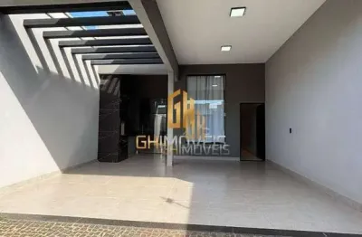 Casa com 3 dormitórios à venda, 105 m² por r$ 580.000 - residencial solar dos ataídes 2ª etapa - rio verde/go