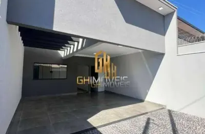 Casa com 3 dormitórios à venda, 105 m² por r$ 560.000 - residencial solar dos ataídes 2ª etapa - rio verde/go