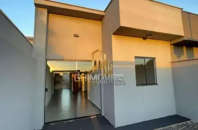 Casa com 2 dormitórios à venda, 54 m² por r$ 310.000 - jardim floresta - rio verde/go