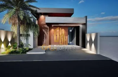 Casa com 3 dormitórios à venda, 175 m² por r$ 1.550.000 - parque solar do agreste - rio verde/go