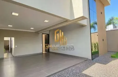 Casa com 4 dormitórios à venda, 207 m² por r$ 1.890.000 - residencial solar dos ataídes 2ª etapa - rio verde/go