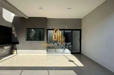 Casa com 3 dormitórios à venda, 108 m² por r$ 580.000 - residencial gameleira 2 - rio verde/go