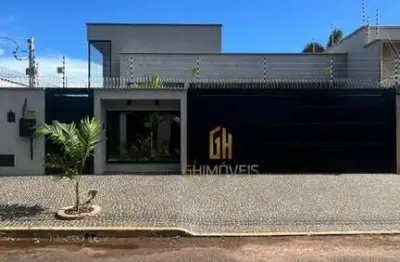 Casa com 3 dormitórios à venda, 226 m² por r$ 1.650.000,00 - parque laranjeiras - rio verde/go