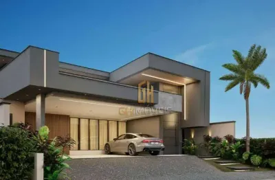 Casa com 4 dormitórios à venda, 323 m² por r$ 4.200.000 - residencial green park - rio verde/go
