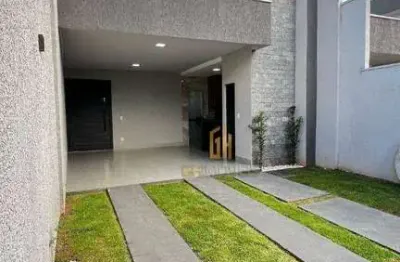 Casa com 3 dormitórios à venda, 118 m² por r$ 680.000,00 - jardim nova era - aparecida de goiânia/go