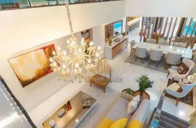 Sobrado com 4 dormitórios à venda, 351 m² por r$ 3.390.000,00 - jardins madri - goiânia/go
