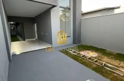 Casa com 3 quartos à venda na rua l 25, 1, papillon park - complemento, aparecida de goiânia por r$ 450.000