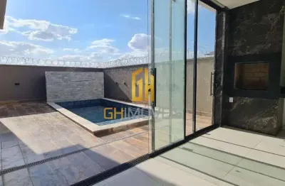 Casa em condomínio fechado com 3 quartos à venda na alameda nadir bufaiçal, 10, setor faiçalville, goiânia por r$ 1.500.000