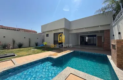 Casa em condomínio fechado com 3 quartos à venda na dona gercina borges teixeira, 5, ilda, aparecida de goiânia por r$ 1.350.000