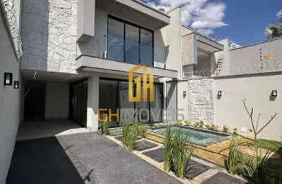 Casa em condomínio fechado com 3 quartos à venda na rua marajó, 6, parque amazônia, goiânia por r$ 1.150.000