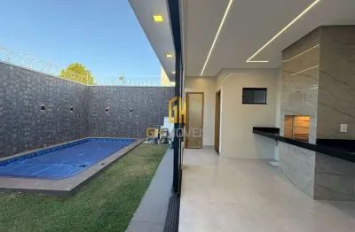Casa em condomínio fechado com 3 quartos à venda na josé bonifácio, 3, jardim luz, aparecida de goiânia por r$ 980.000