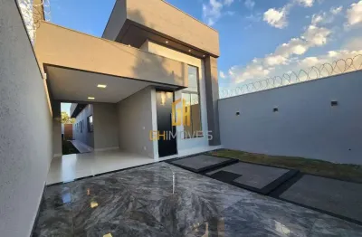 Casa em condomínio fechado com 3 quartos à venda na cristiano, 3, jardim buriti sereno, aparecida de goiânia por r$ 580.000