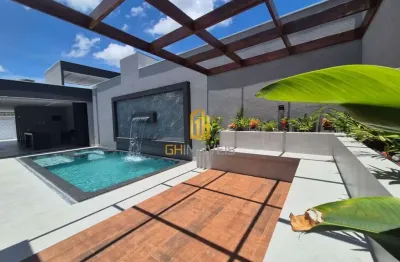 Casa em condomínio fechado com 3 quartos à venda na rua cassimiro de abreu, 1, anhangüera, goiânia por r$ 1.480.000