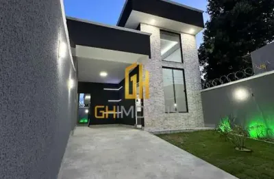 Casa em condomínio fechado com 3 quartos à venda na guarujá, 1, jardim cristalino, aparecida de goiânia por r$ 380.000