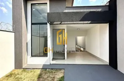 Casa em condomínio fechado com 3 quartos à venda na iguatemi, 1, parque itatiaia, aparecida de goiânia por r$ 395.000