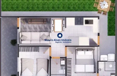 Casa em condomínio fechado com 2 quartos à venda no botujuru, mogi das cruzes , 44 m2 por r$ 239.000