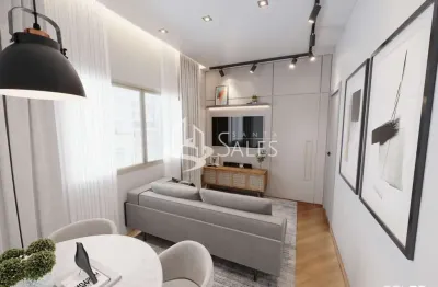 Apartamento 44m² encantador e recém-reformado em uma das áreas mais desejadas de são paulo!!
