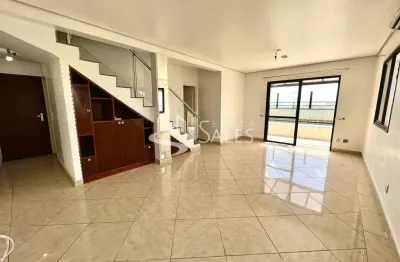 Apartamento / cobertura duplex para venda na saúde com 3 dormitórios, 3 vagas, piscina em 133m²