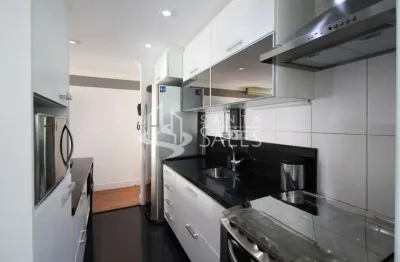Apartamento à venda na Vila Nova Conceição, São Paulo-SP: 2 quartos, 1 suíte, 2 banheiros, 1 vaga, 60m².