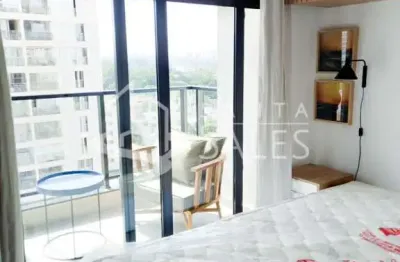 Apartamento com 1 dormitório (suíte), 1 banheiro, cozinha completa, 1 vaga de garagem coberta.