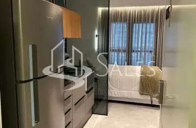 Apartamento à venda em moema, são paulo-sp: 1 quarto, 1 suíte, 1 banheiro e 25,00 m² de área.