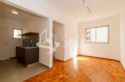 Apartamento para locação em pinheiros, são paulo-sp: 1 quarto, 1 banheiro, 1 vaga de garagem, 41m² de área.