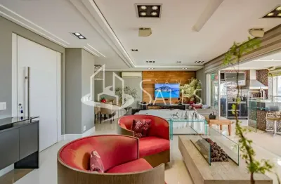Luxuoso apartamento de 4 quartos na vila romana, são paulo-sp, com 3 suítes, 3 salas e 3 vagas de garagem, 1 carro elétrico. venha conferir!