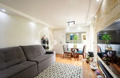 Apartamento à venda no paraíso do morumbi, são paulo-sp: 3 quartos, 1 suíte, 2 banheiros, 1 vaga, 65m² de área.