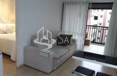 Apartamento à venda na bela vista - 1 quarto, 1 suíte, 1 vaga de garagem - 40m² - avenida brigadeiro luís antônio - mobiliado.