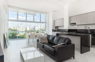 Apartamento de alto padrão no brooklin paulista: 1 quarto, 1 suíte, 1 sala, 2 banheiros, 2 vagas, 85m² - são paulo-sp.