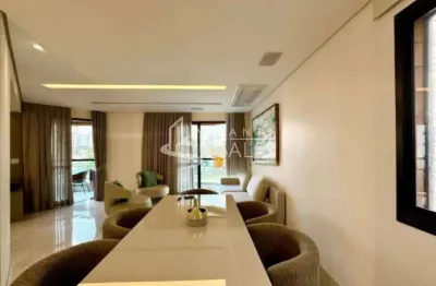 Apartamento de luxo no brooklin novo: 3 quartos, 3 suítes, 3 banheiros, 3 vagas, 126 m² - imperdível!