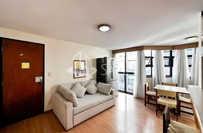 Apartamento à venda em são paulo-sp no campo belo: 1 quarto, 1 sala, 1 banheiro, 1 vaga de garagem, 54m² de área.