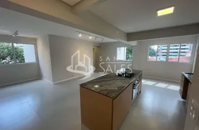 Apartamento à venda em moema, são paulo-sp: 2 quartos, 2 salas, 2 banheiros, 1 vaga - 80,00 m² de área!